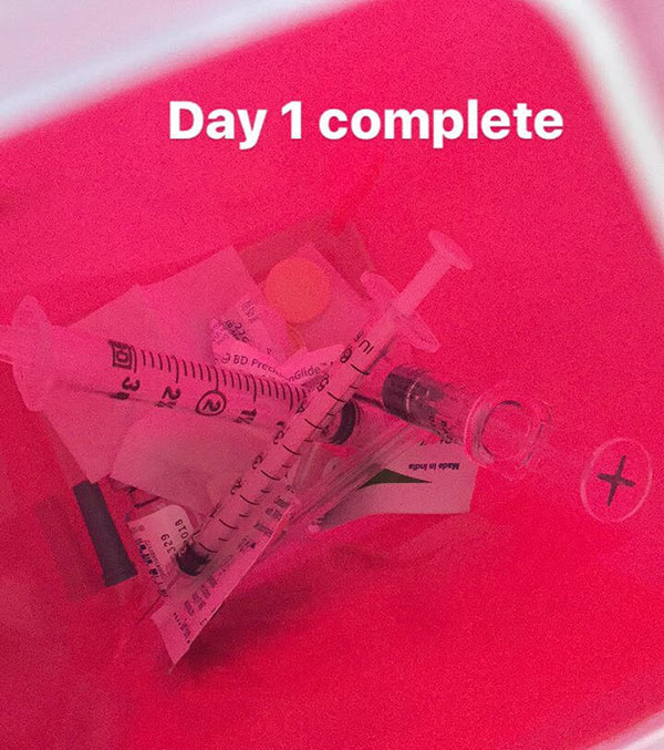 IVF medications day 1