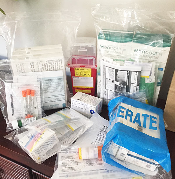 IVF retrieval medications